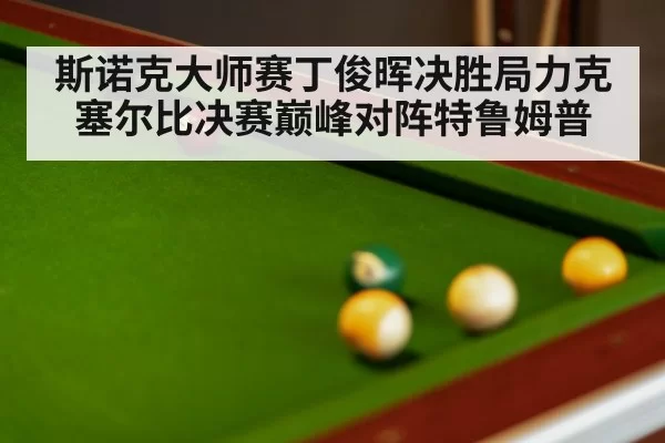 snooker final match